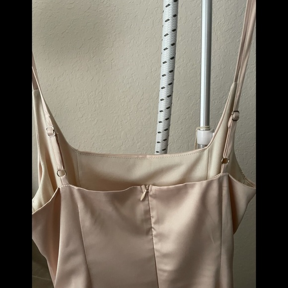 NWOT COTTAGE HILL MINI DRESS CHAMPAGNE - Picture 12 of 13